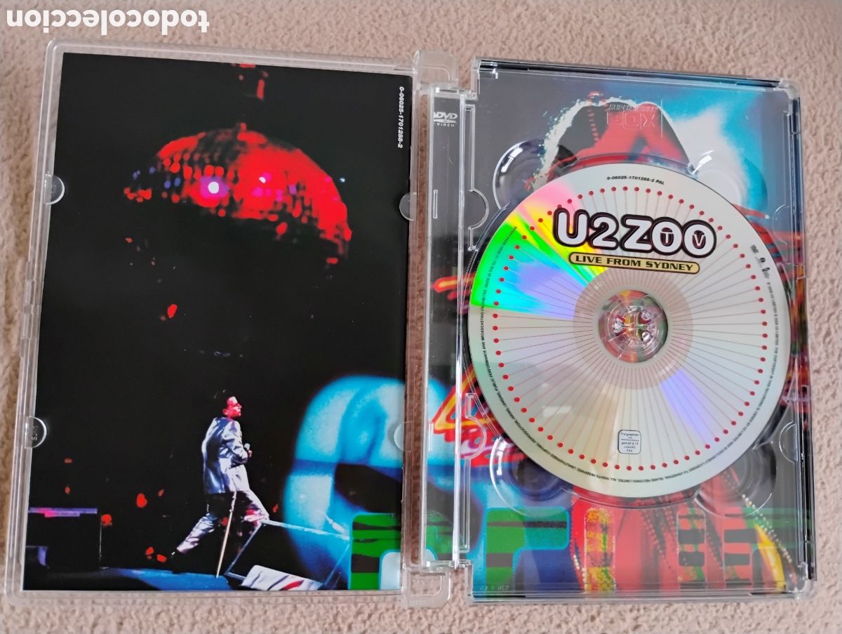 V&iacute;deos y DVD musicales: U2. ZOO LIVE FROM SIDNEY - Foto 3