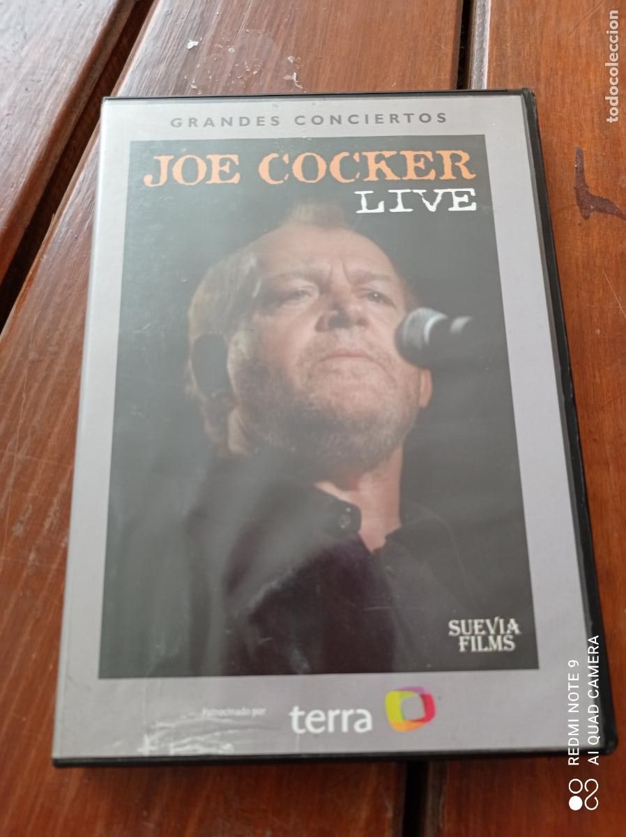 V&iacute;deos y DVD musicales: JOE COCKER LIVE. DVD. - Foto 1