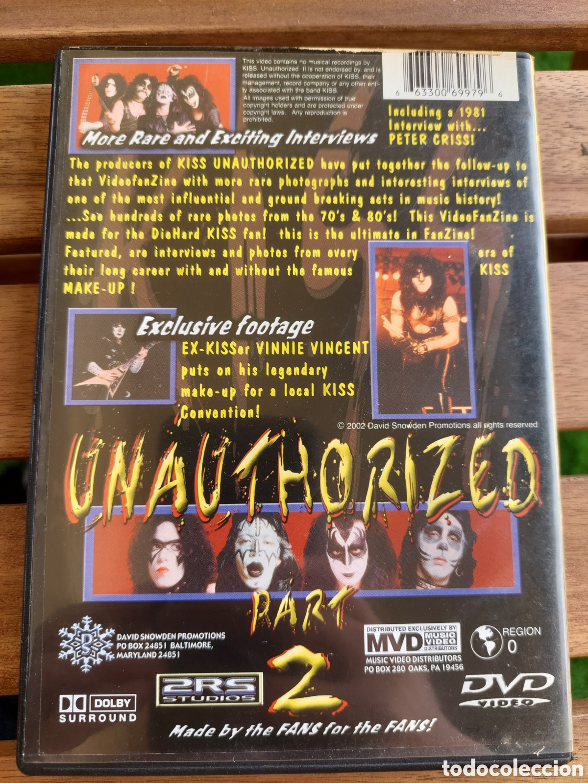 V&iacute;deos y DVD musicales: KISS DVD Unauthorized 2 - Foto 2