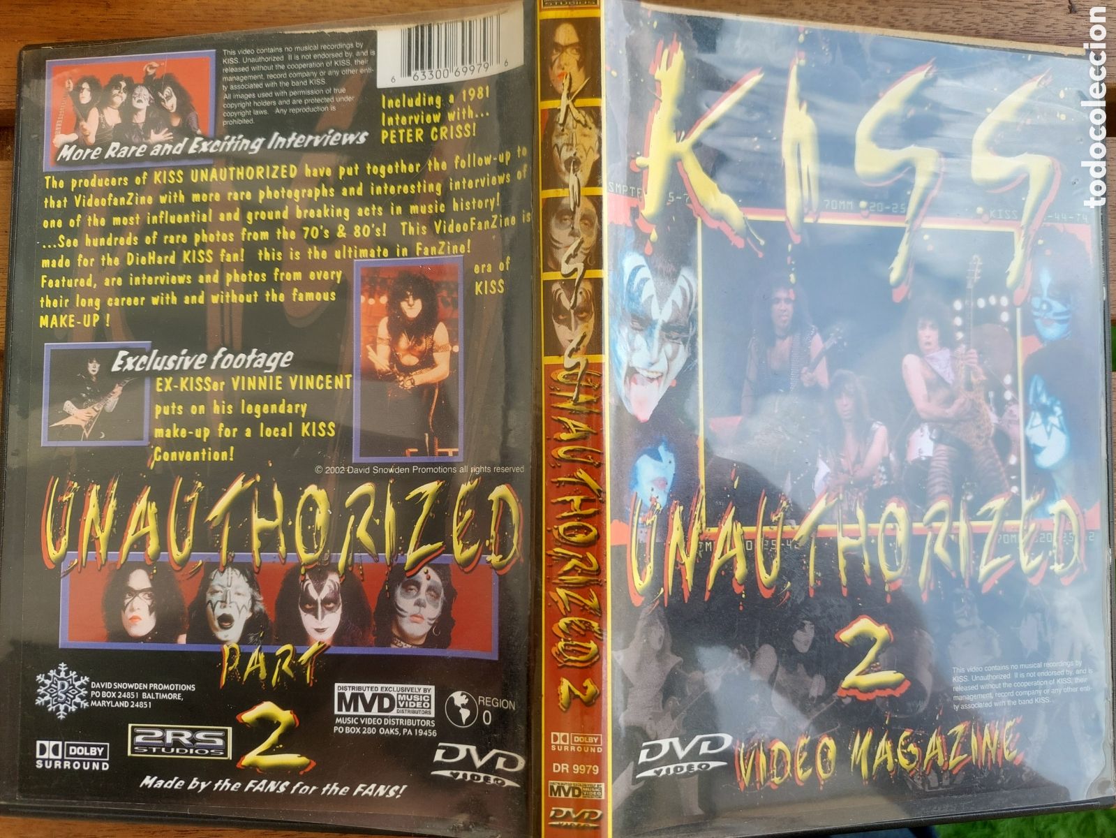 V&iacute;deos y DVD musicales: KISS DVD Unauthorized 2 - Foto 3
