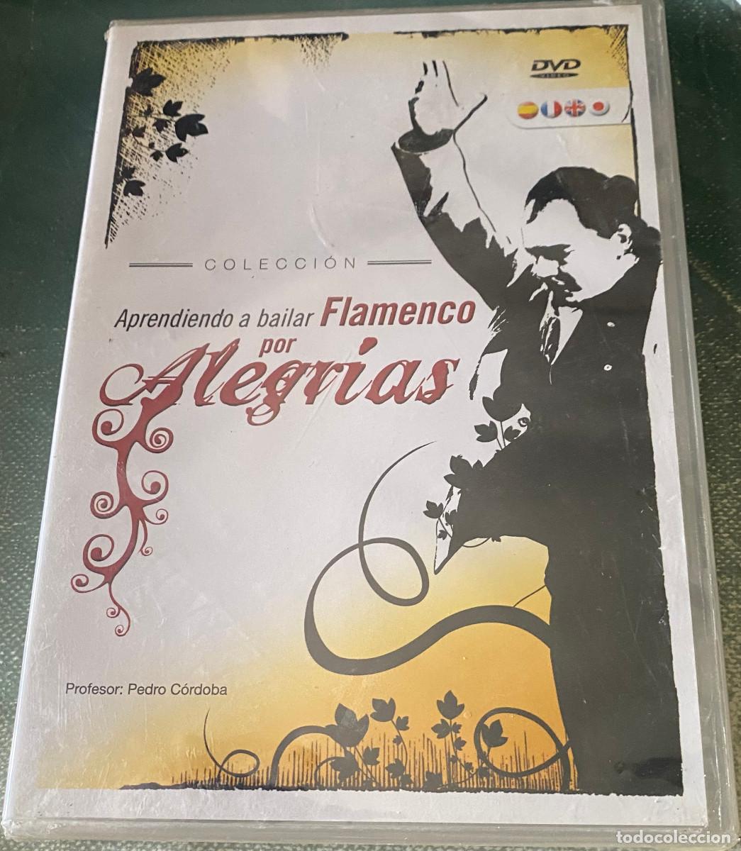 V&iacute;deos y DVD Musicales: 'Aprendiendo a bailar flamenco - Alegr&iacute;as'. Curso del bailaor Pedro C&oacute;rdoba. 4 idiomas. Precintado.