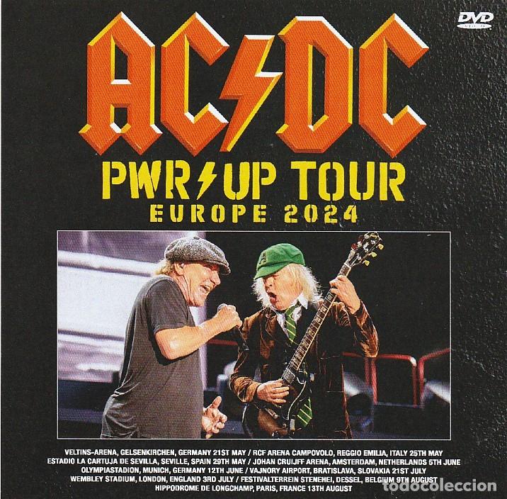 V&iacute;deos e DVD Musicais: DVD AC/DC - Power Up Tour 2024