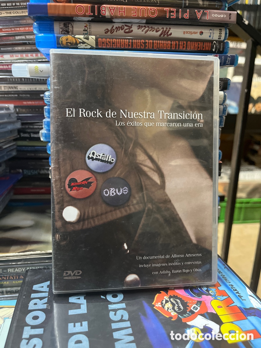 Video e DVD Musicali: el rock de nuestra transicion los &eacute;xitos que marcaron una era alfonso arteseros