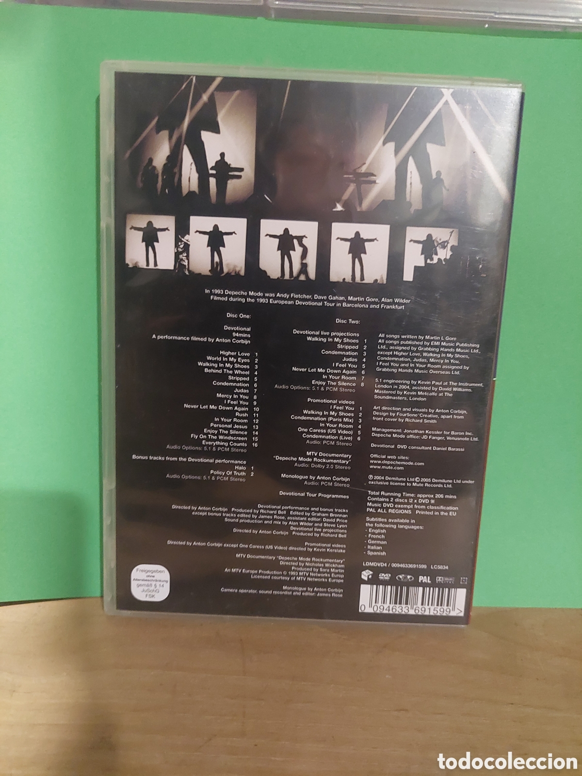 V&iacute;deos y DVD musicales: DVD MUSICALES DEPECHE MODE DEVOTIONAL - Foto 2