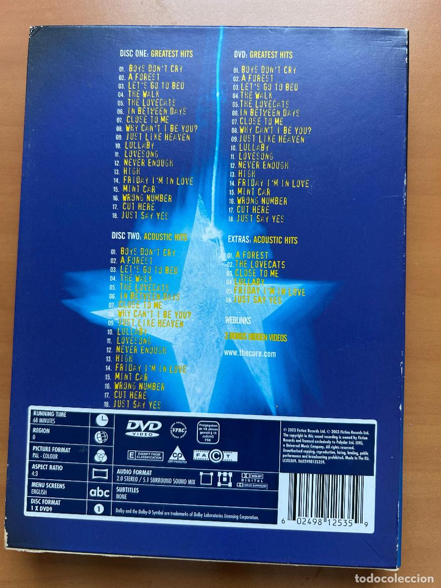 V&iacute;deos y DVD musicales: The Cure - Greatest - DVD - Foto 2