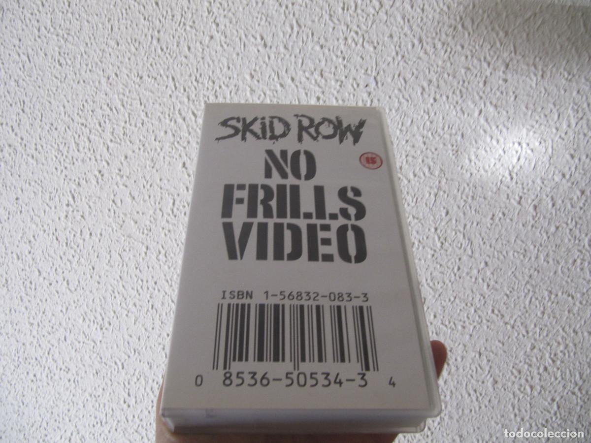skid row – no frills video vhs - Compra venta en todocoleccion