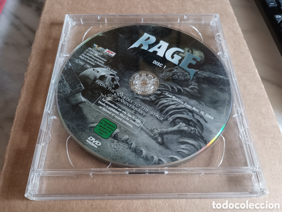 V&iacute;deos y DVD Musicales: 2DVD Promo Rage - From the cradle to the stage 20th Anniversary