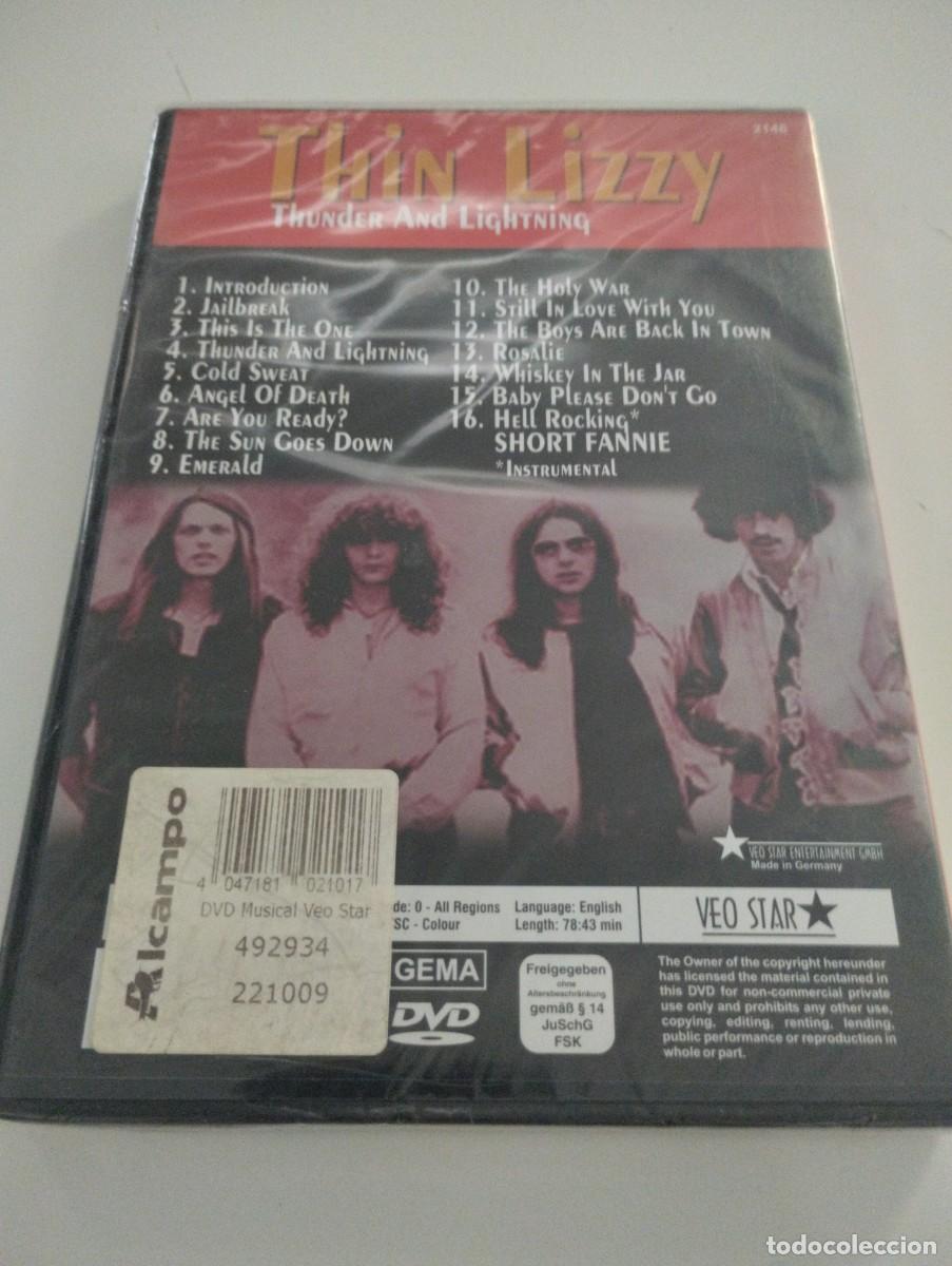 V&iacute;deos y DVD musicales: DVD - THIN LIZZY - THUNDER AND LIGHTNING - LEER CONDICIONES DE VENTA - Foto 2