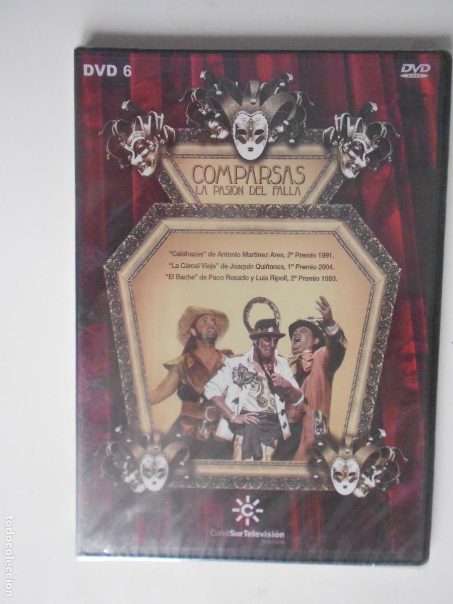 V&iacute;deos y DVD Musicales: COMPARSAS LA PASION DEL FALLA - DVD N&ordm; 6 PRECINTADO - CANAL SUR TELEVISION