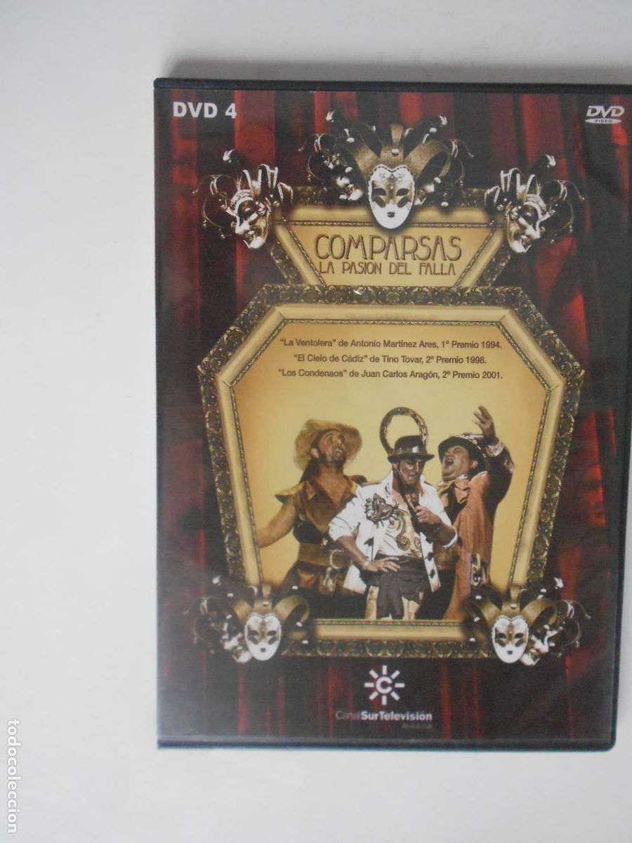 V&iacute;deos y DVD Musicales: COMPARSAS LA PASION DEL FALLA - DVD N&ordm; 4 - CANAL SUR TELEVISION -