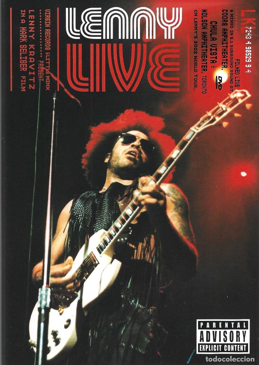 V&iacute;deos y DVD musicales: LENNY KRAVITZ &uml;LENNY LIVE&uml; - Foto 1
