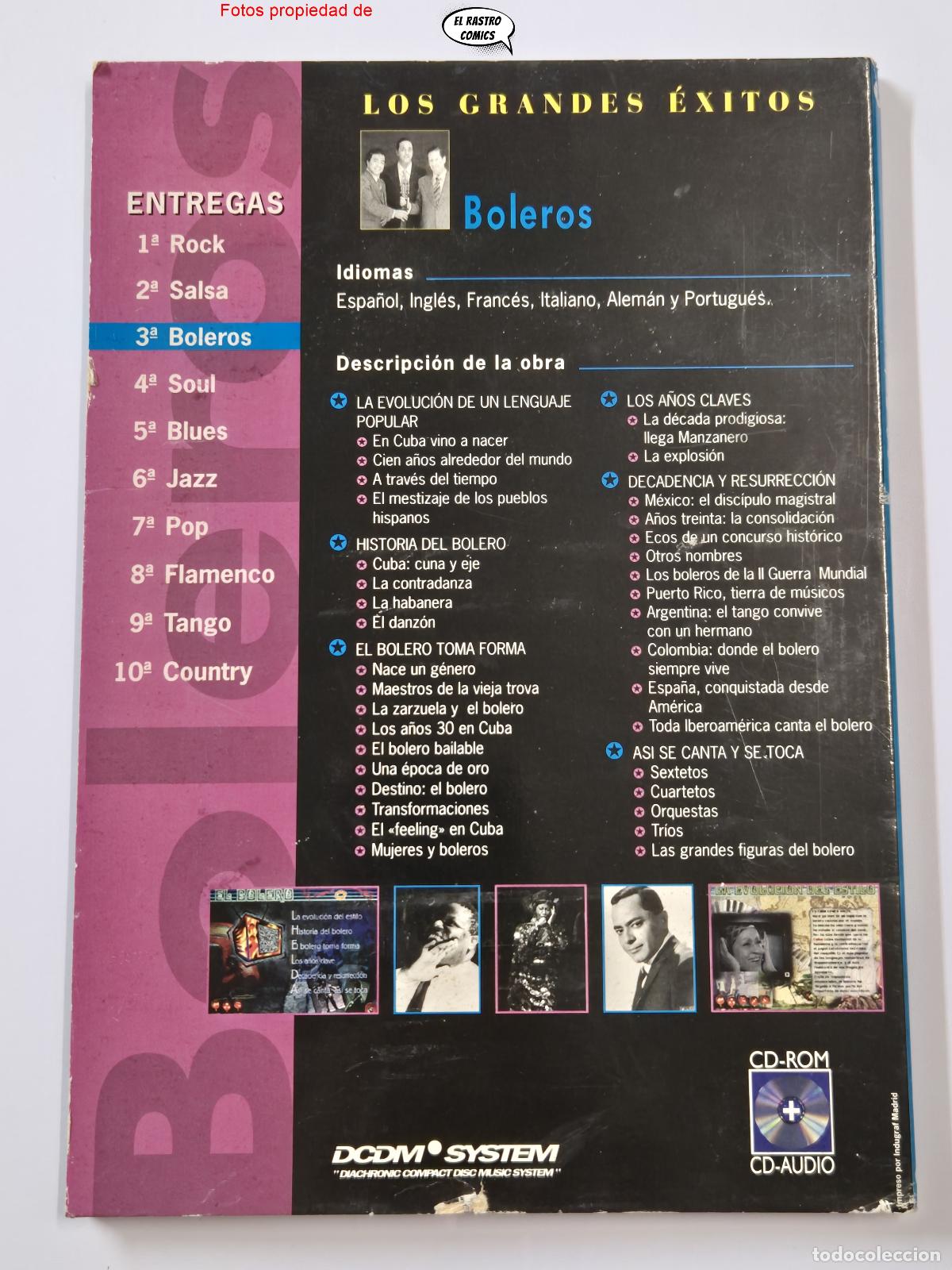 V&iacute;deos y DVD musicales: Los grandes exitos, BOLEROS, CD / CD ROM, Power CD, DCDM System 1997, D2 - Foto 2