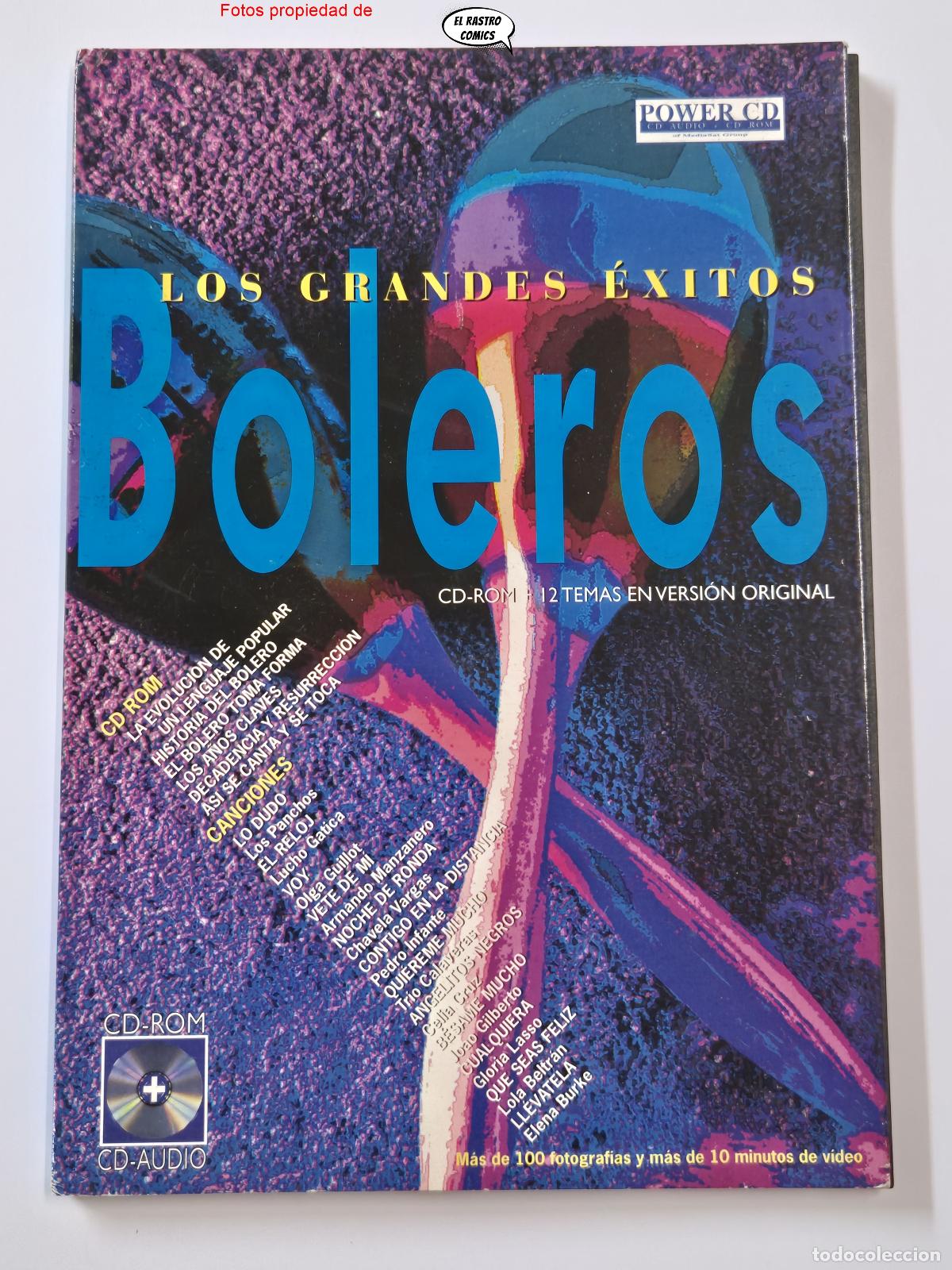 V&iacute;deos y DVD musicales: Los grandes exitos, BOLEROS, CD / CD ROM, Power CD, DCDM System 1997, D2 - Foto 1