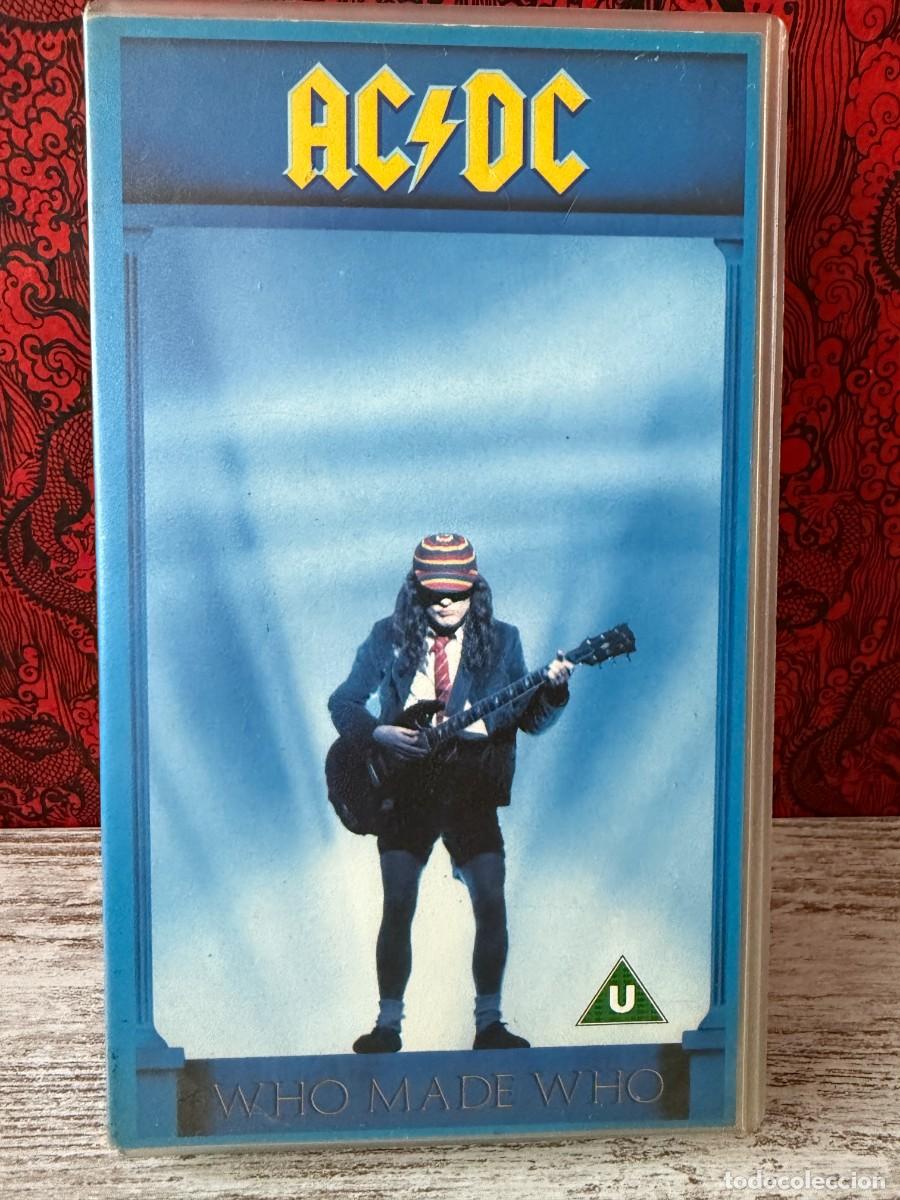 V&iacute;deos y DVD musicales: AC/DC - Who Made Who (VHS) - Foto 1