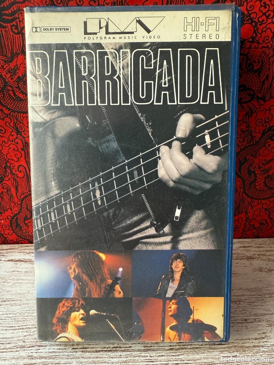 V&iacute;deos y DVD musicales: Barricada - Directo (VHS) - Foto 1