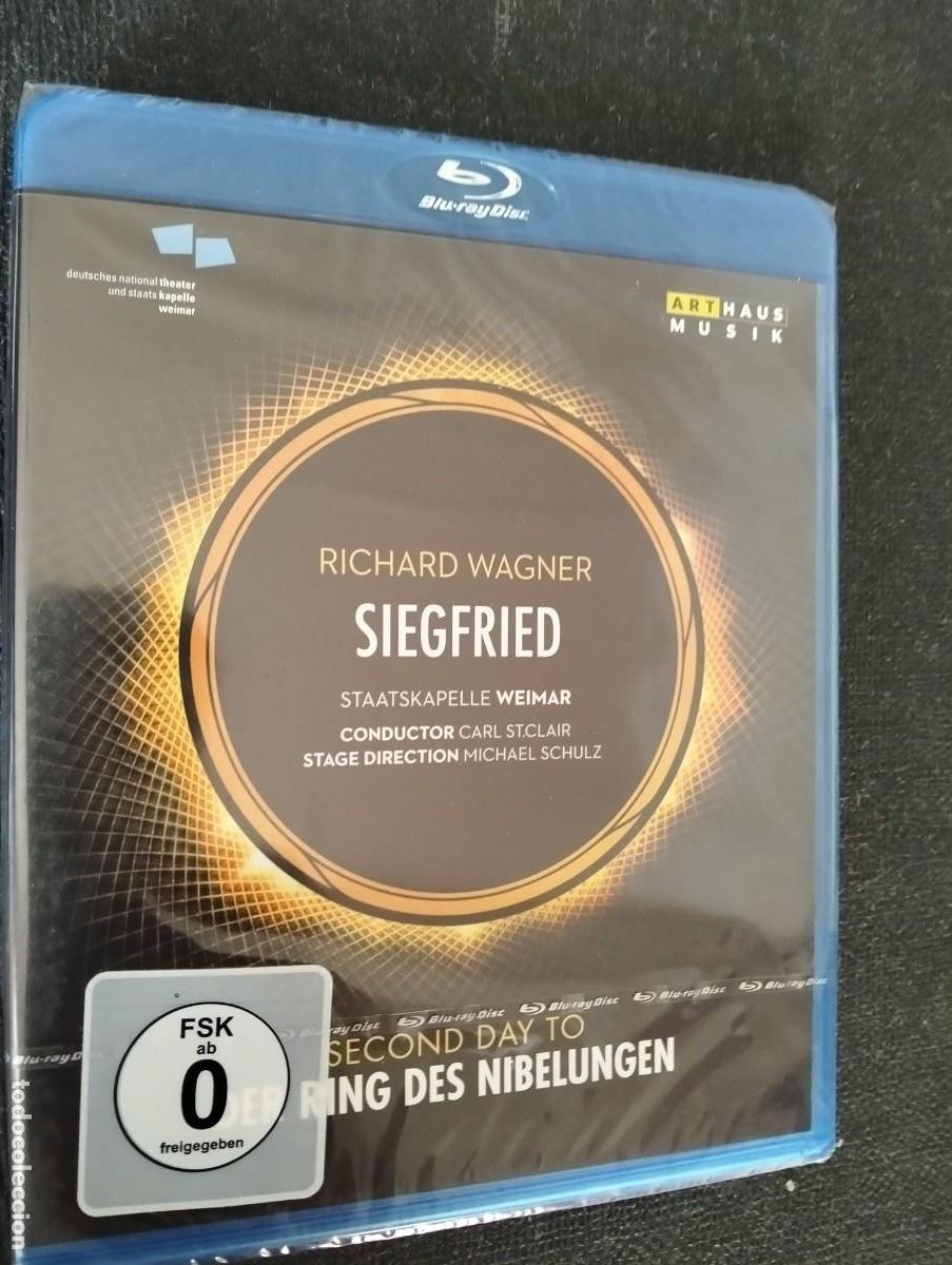 V&iacute;deos y DVD musicales: Wagner. Siegfried. Opera en blu-ray - Foto 1