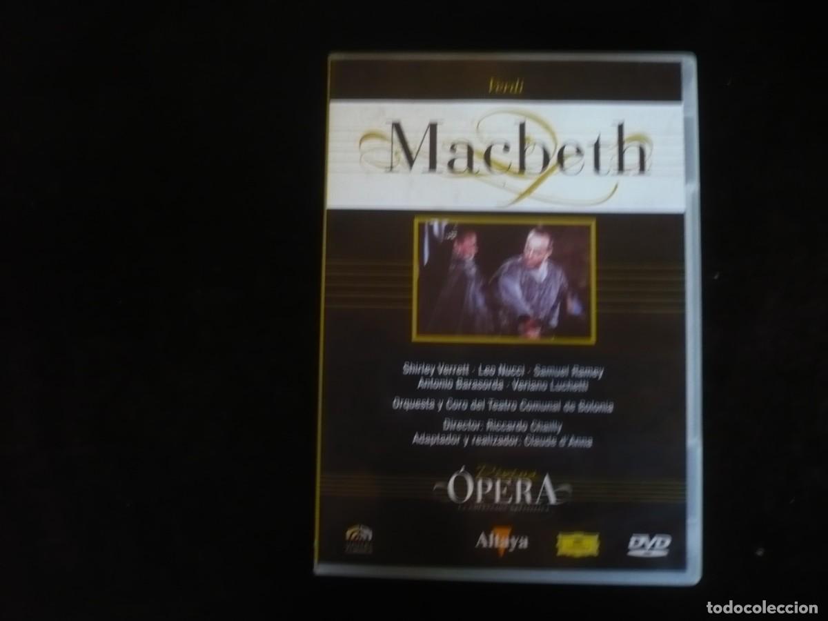 V&iacute;deos y DVD musicales: macbeth - verdi - dvd como nuevo - Foto 1