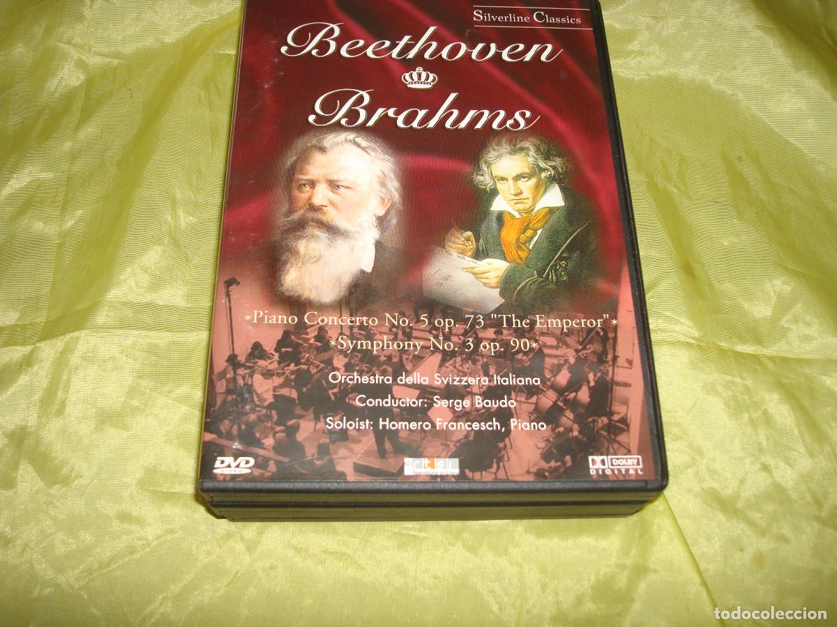V&iacute;deos y DVD musicales: BEETHOVEN / BRAHMS. SILVERLINE CLASSICS. DVD. IMPECABLE(#) - Foto 1