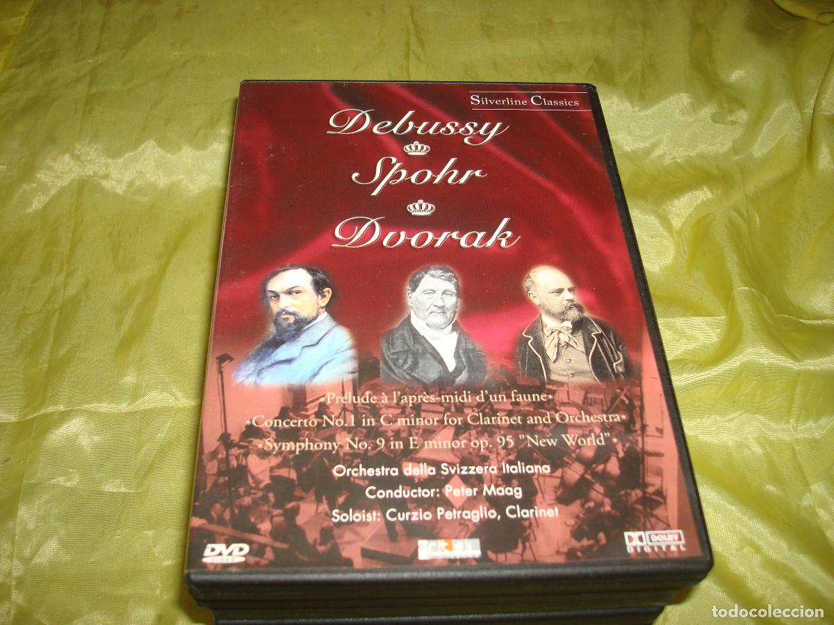 V&iacute;deos y DVD musicales: DEBUSSY / SPOHR / DVORAK. SILVERLINE CLASSICS. DVD. IMPECABLE(#) - Foto 1