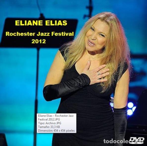 V&iacute;deos y DVD musicales: ELIANE ELIAS - ROCHESTER JAZZ FESTIVAL 2012 (DVDR)