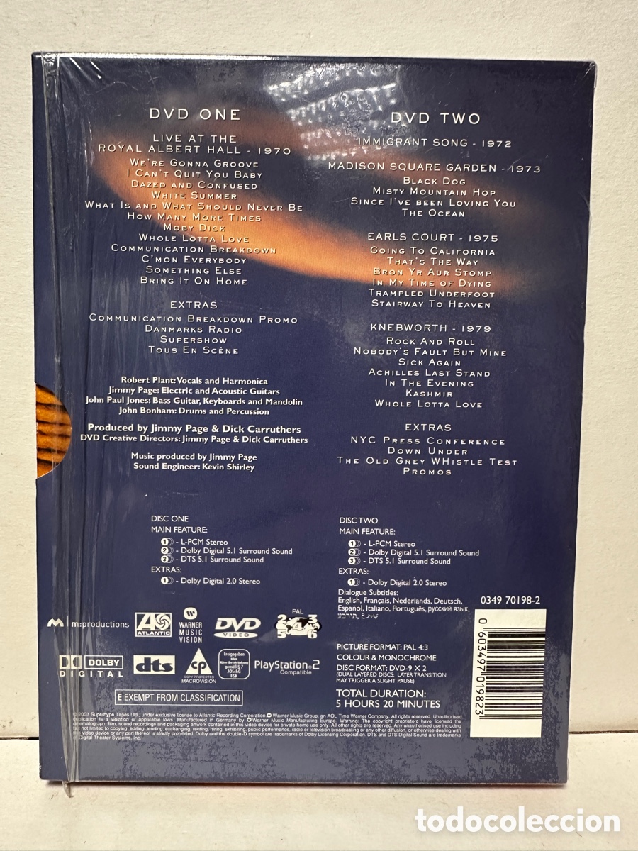 V&iacute;deos y DVD musicales: Led Zeppelin - DVD (2xDVD) - Foto 2