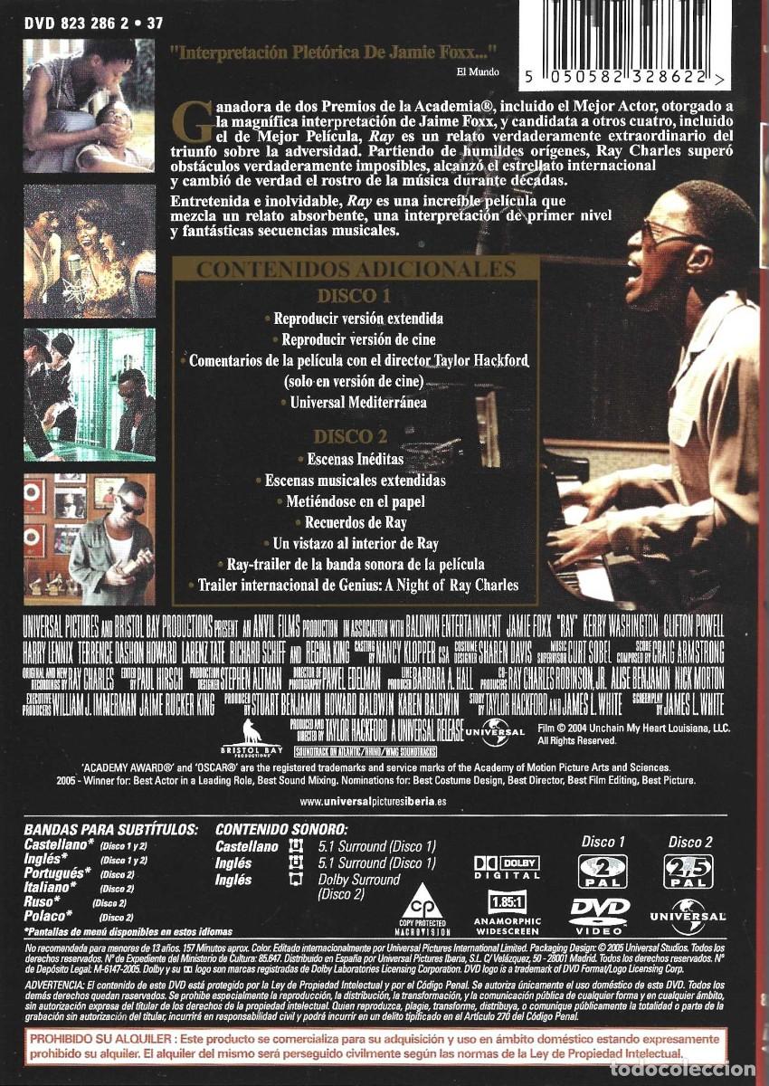 V&iacute;deos y DVD musicales: RAY JAMIE FOXX (EDICI&Oacute;N 2 DISCOS) - Foto 2