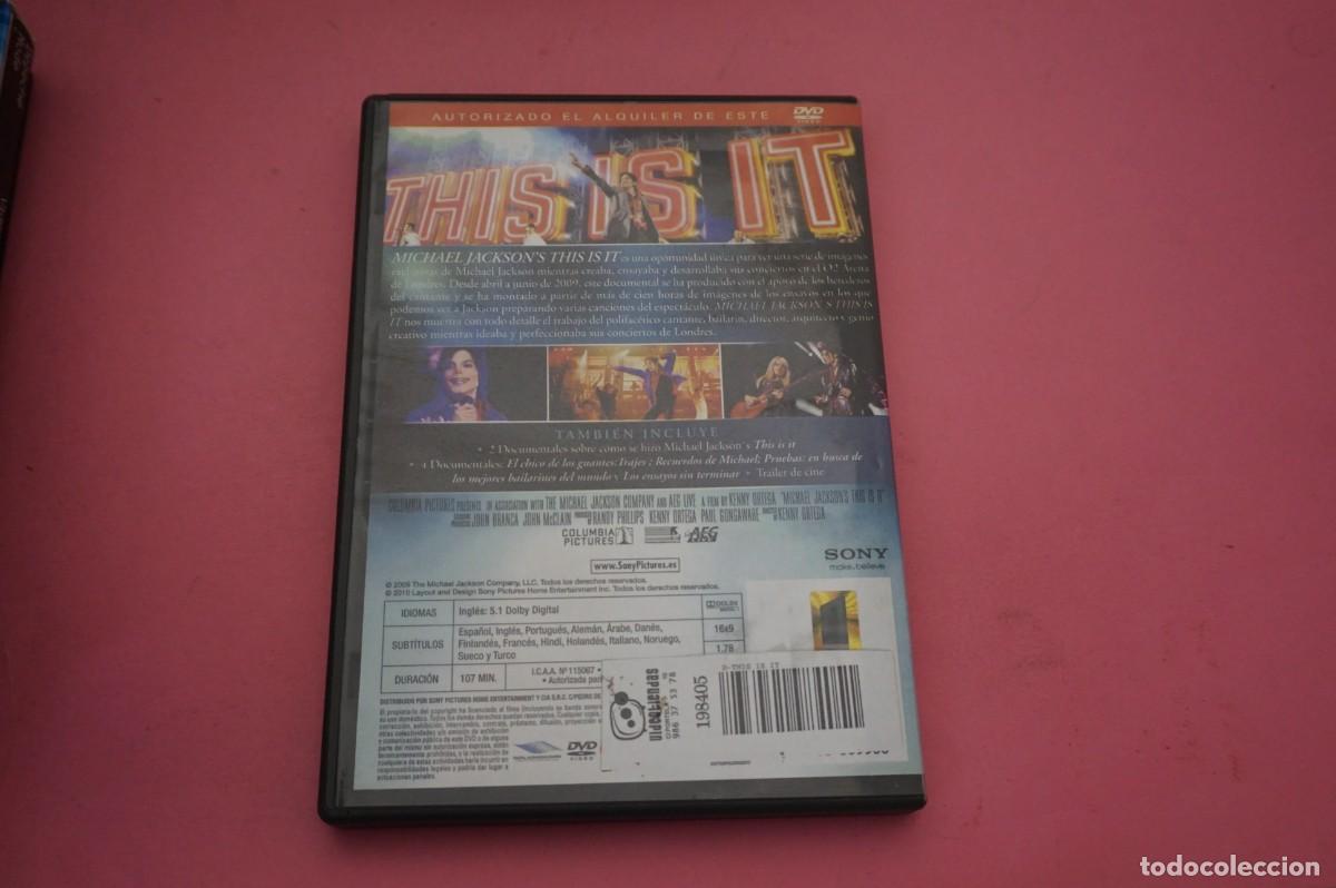 V&iacute;deos y DVD musicales: M/ DVD - MICHAEL JACKSONS THIS IS IT - Foto 3