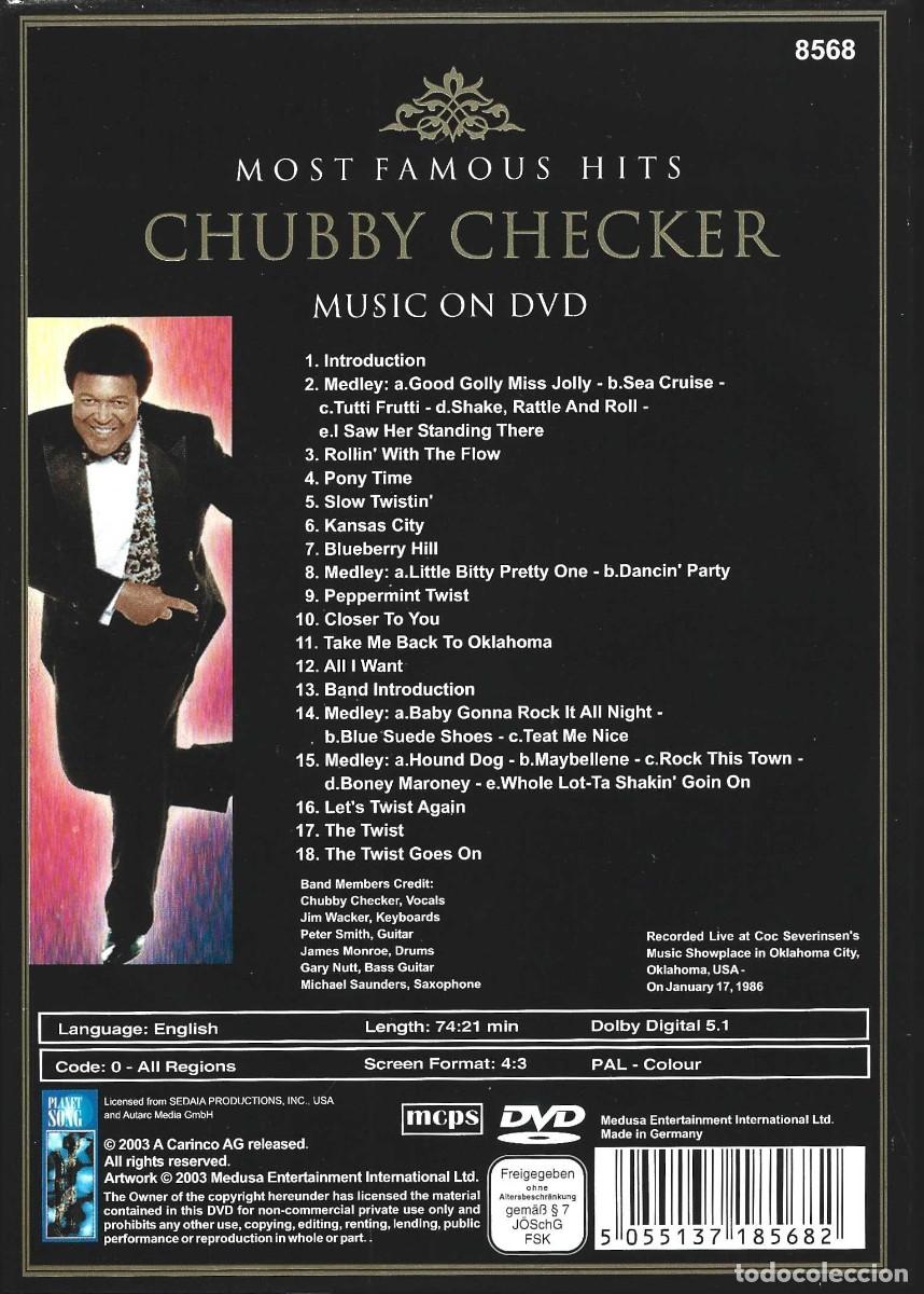 V&iacute;deos y DVD musicales: CHUBBY CHECKER &uml;LET&acute;S TWIST AGAIN&uml; - Foto 2