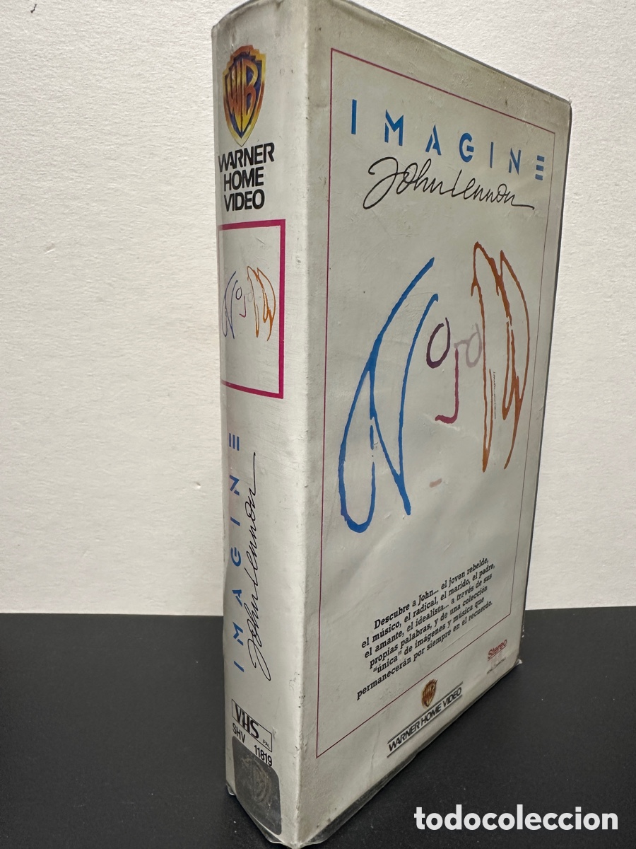 V&iacute;deos y DVD musicales: John Lennon - Imagine (VHS) - Foto 2