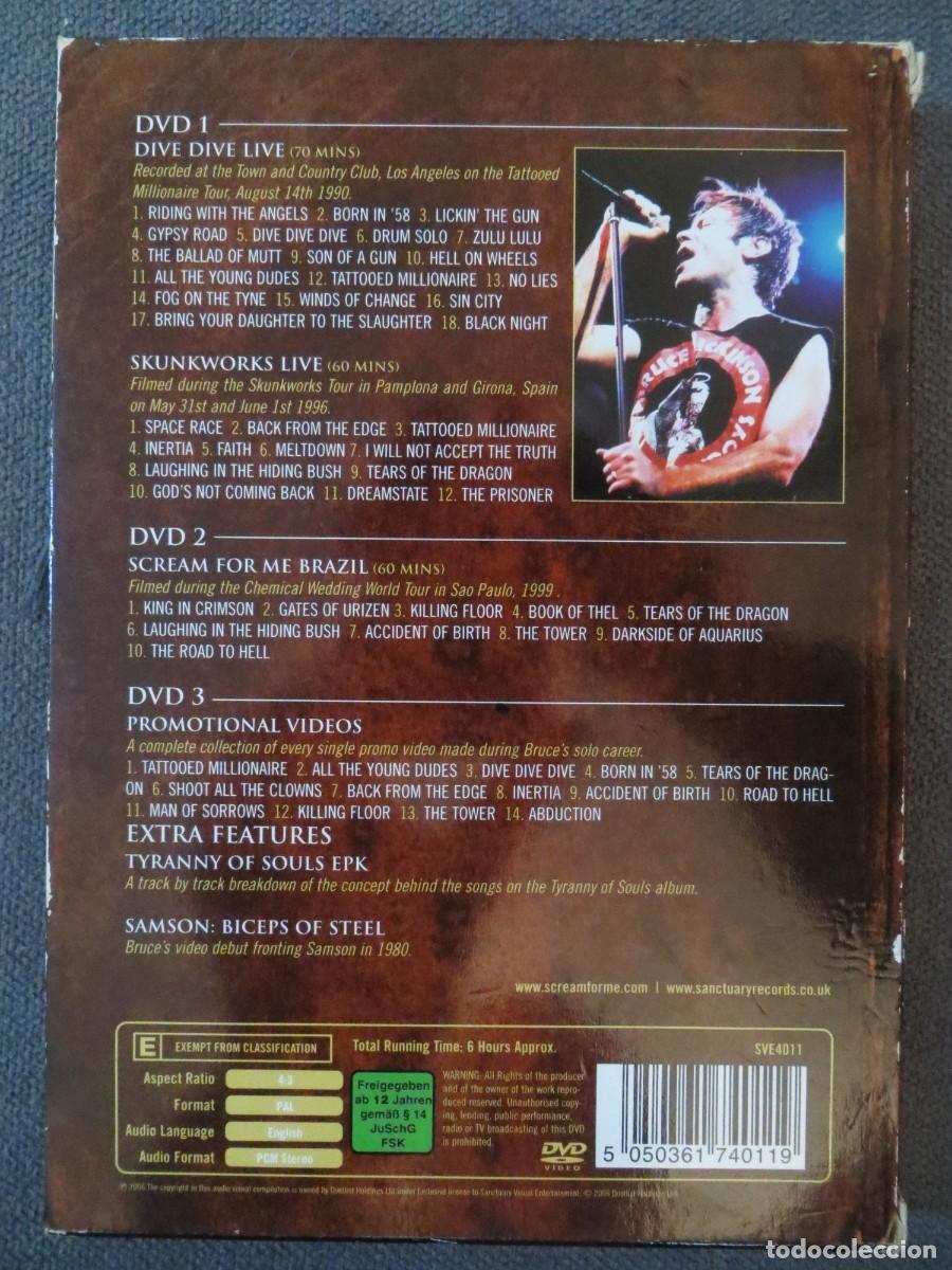 V&iacute;deos y DVD musicales: Bruce Dickinson - Anthology (3xDVD) - Foto 2