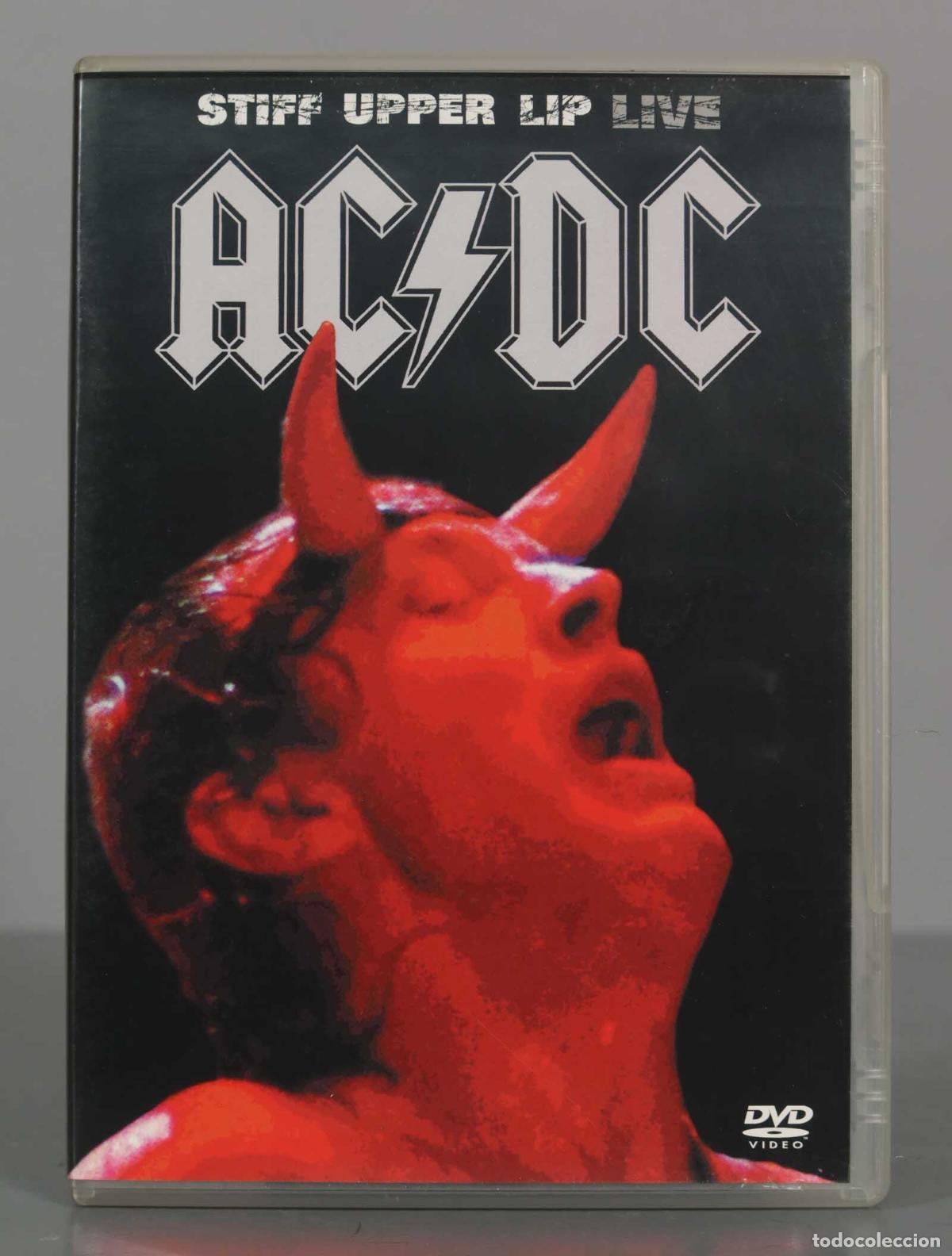 V&iacute;deos y DVD musicales: DVD. AC/DC STIFF UPPER LIP LIVE. - Foto 1