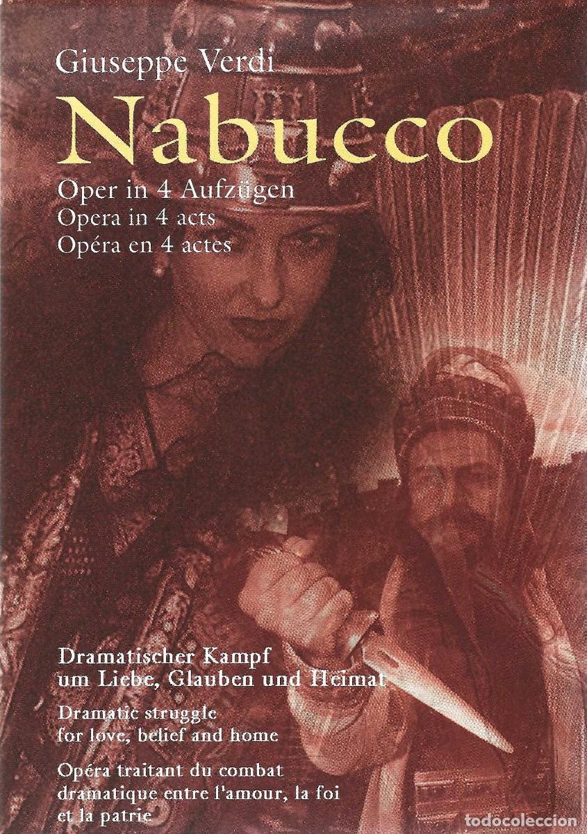 V&iacute;deos y DVD musicales: NABUCCO GIUSEPPE VERDI - Foto 1