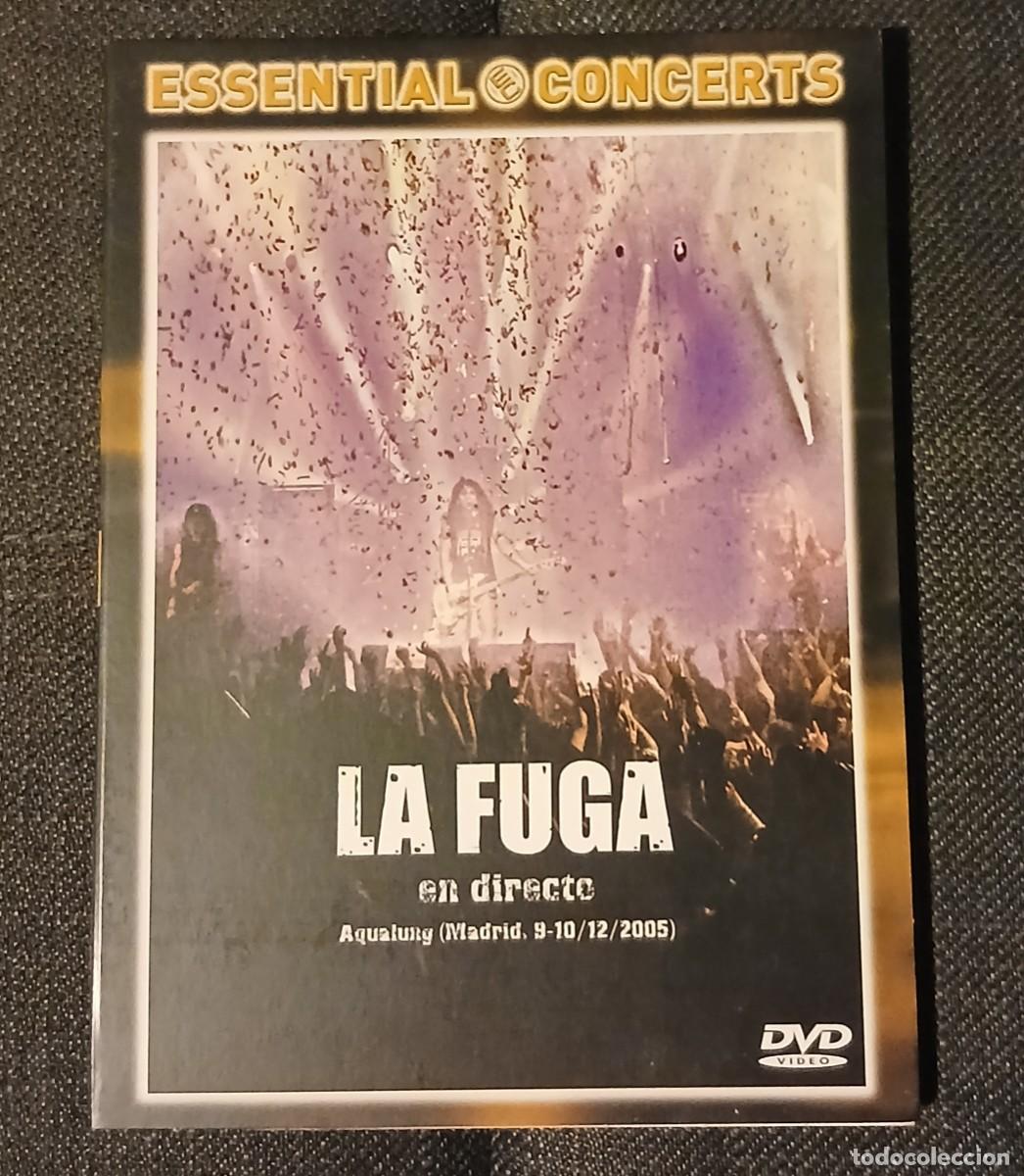 V&iacute;deos y DVD musicales: La fuga. En directo. - Foto 1