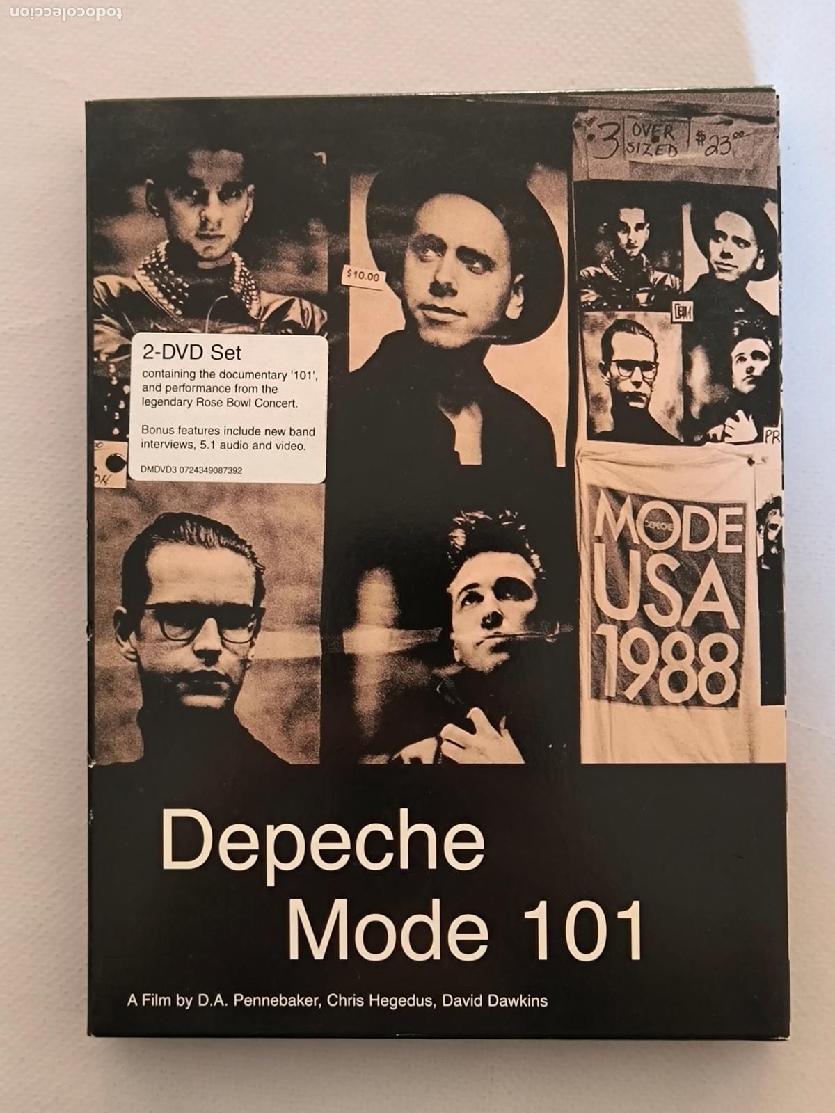 V&iacute;deos y DVD musicales: DVD DEPECHE MODE - 101 - 2 DISCOS (033) - Foto 1