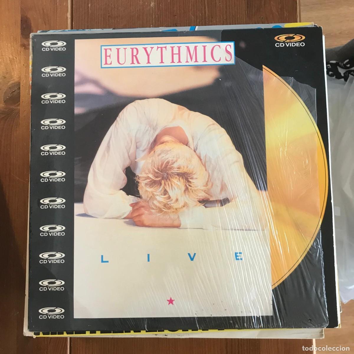 V&iacute;deos y DVD musicales: EURYTHMICS - LIVE - CD VIDEO POLYGRAM 1987 - Foto 1