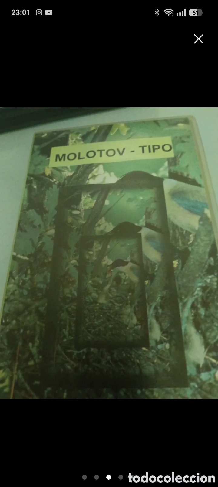 V&iacute;deos y DVD musicales: Cinta VHS Molotov-tipo - Foto 2