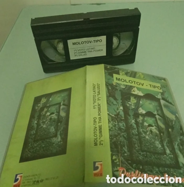 V&iacute;deos y DVD musicales: Cinta VHS Molotov-tipo - Foto 1