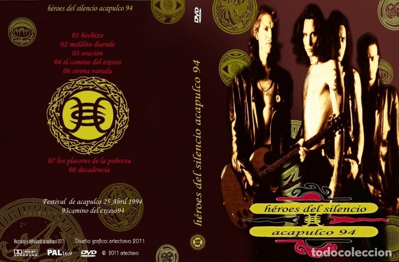 V&iacute;deos y DVD musicales: HEROES DEL SILENCIO. ACAPULCO FESTIVAL. DVD.