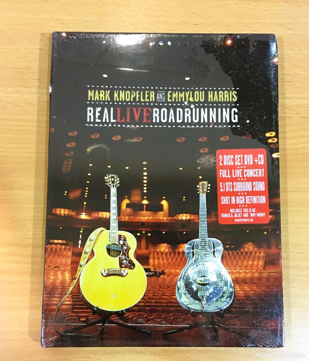 Vid&eacute;os y DVD Musicaux: DOBLE DVD + CD DE MARK KNOFLER Y EMMY LOU HARRIS - REAL LIVE ROADRUNNING (2006). PRECINTADO