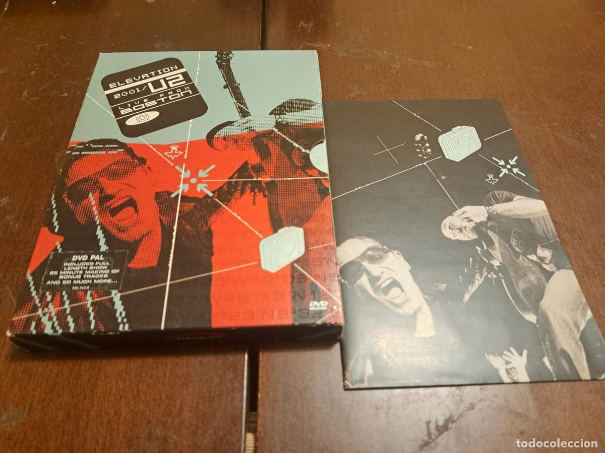 V&iacute;deos y DVD musicales: U2 - 2 DVD - BOSTON 2001 - ELEVATION - CON LIBRETO - Foto 1