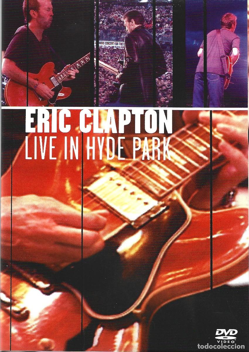 V&iacute;deos y DVD musicales: ERIC CLAPTON LIVE IN HYDE PARK - Foto 1