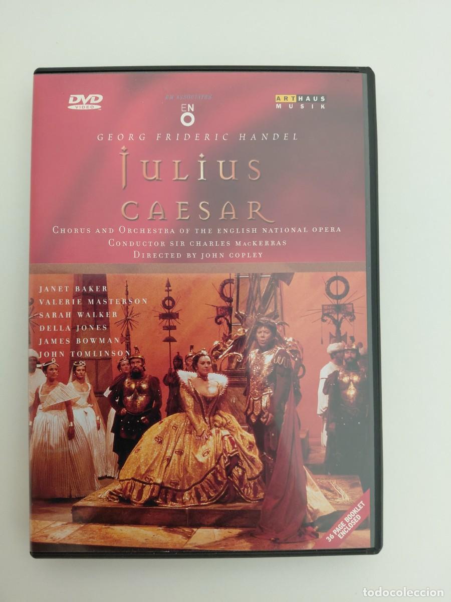 V&iacute;deos y DVD musicales: JULIUS CAESAR ( OPERA DE HAENDEL ) - DVD - Foto 1