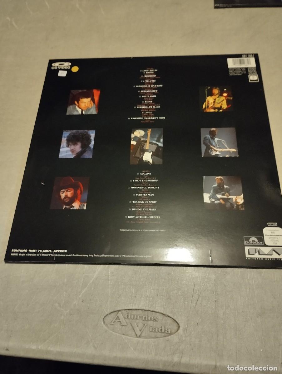 V&iacute;deos y DVD musicales: ERIC CLAPTON LASER DISC - Foto 2