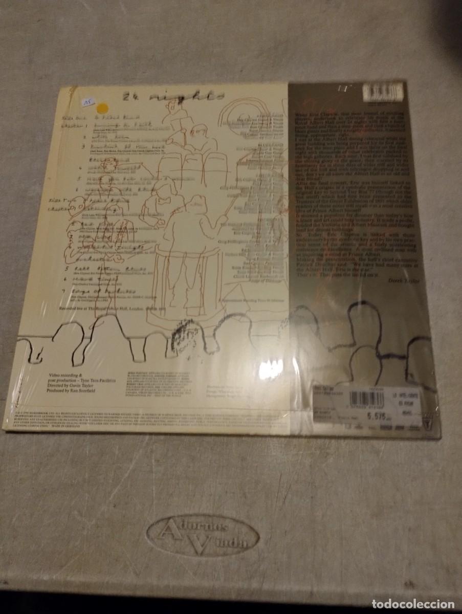 V&iacute;deos y DVD musicales: ERIC CLAPTON LASER DISC 24 NIGHTS - Foto 2