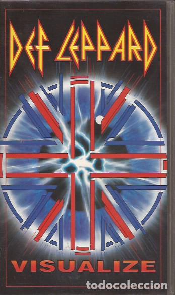 V&iacute;deos y DVD musicales: VHS DEF LEPPARD VISUALIZE POLYGRAM 086 506-3 - Foto 1