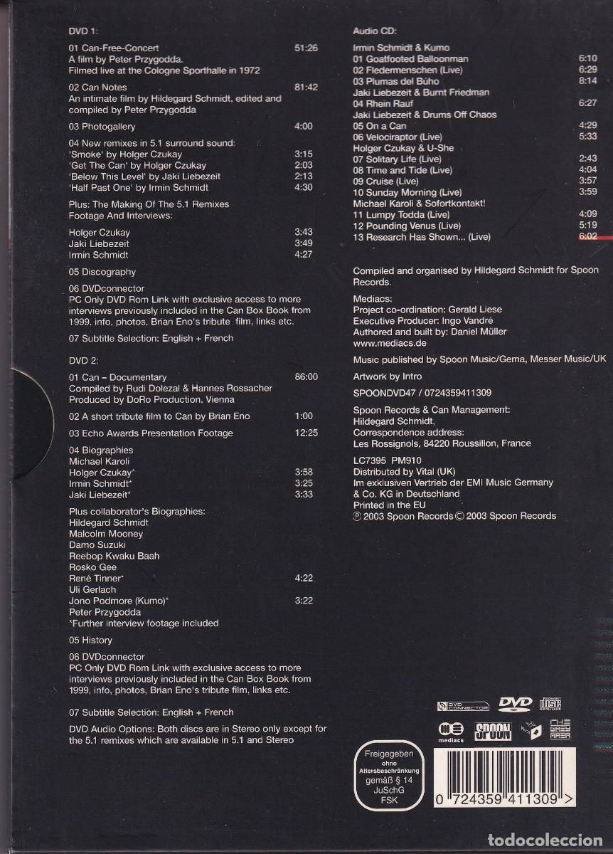 V&iacute;deos y DVD musicales: Can - DVD (2 DVDs + CD) - Foto 2