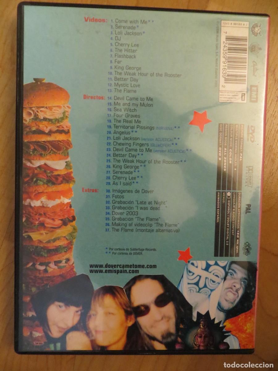 V&iacute;deos y DVD musicales: Dover - Dover 1993-2003 (DVD) - Foto 2