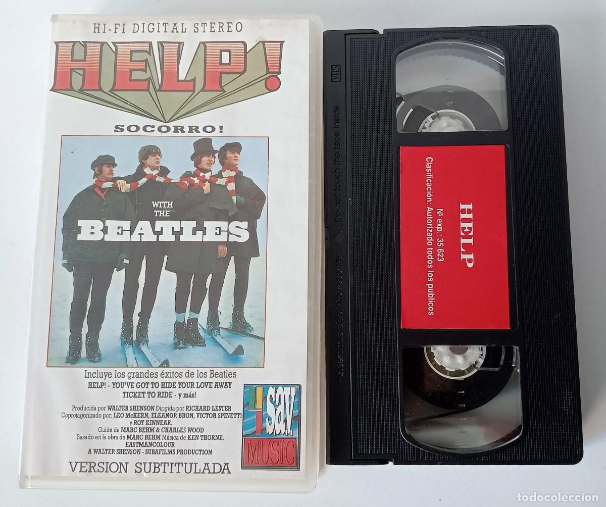V&iacute;deos y DVD musicales: VIDEO VHS THE BEATLES - HELP! - Foto 3