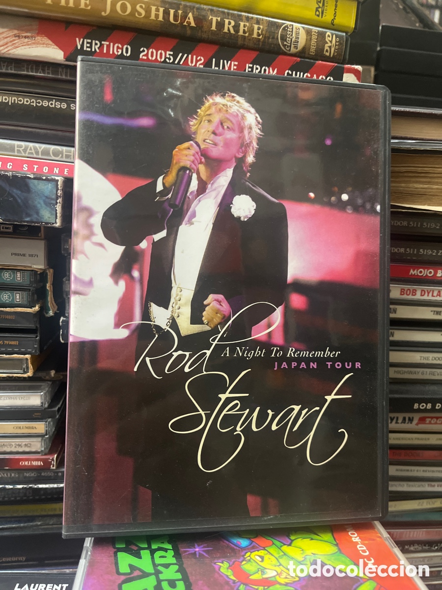 V&iacute;deos y DVD Musicales: rod stewart japan tour a night to remember