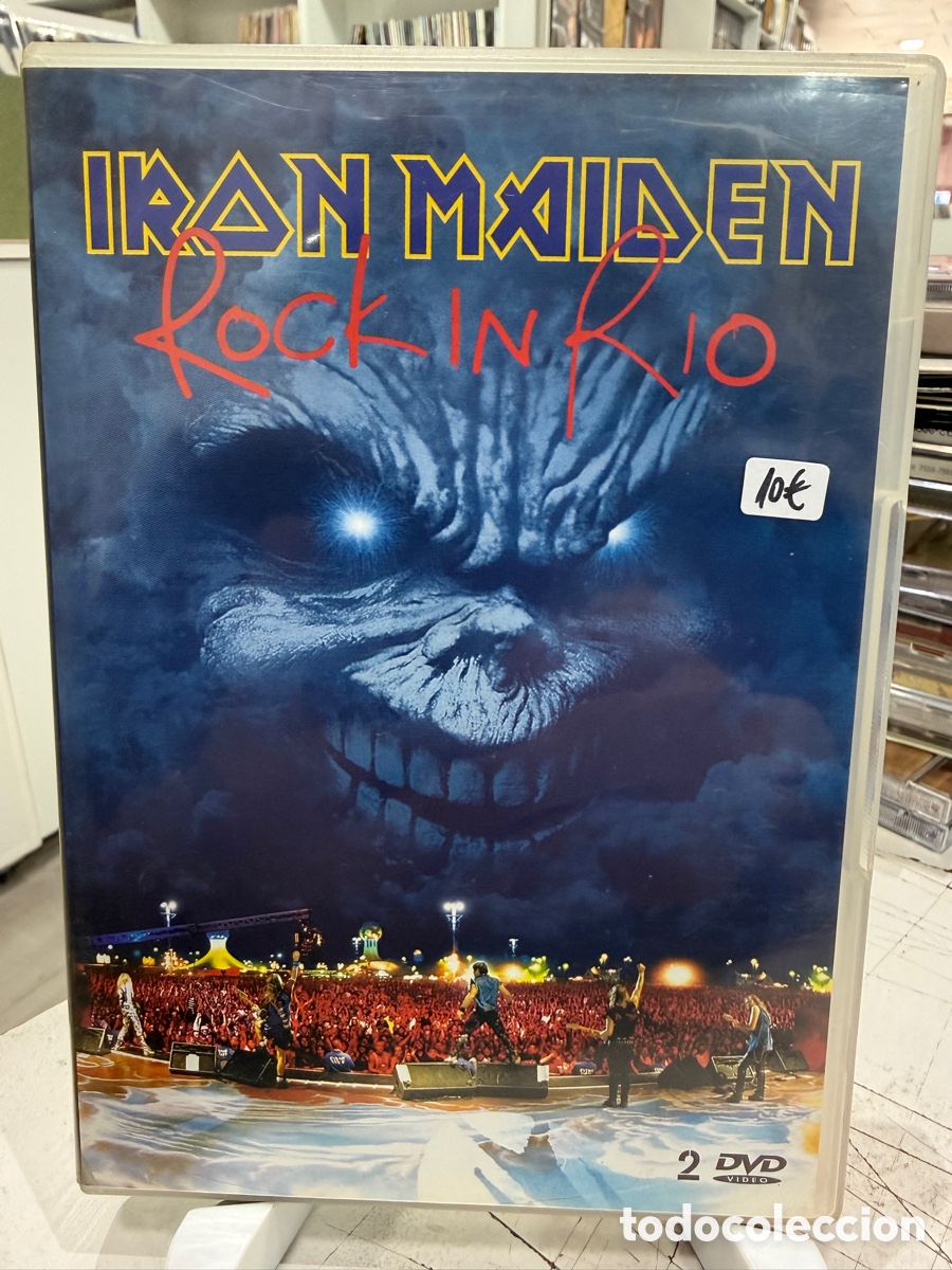 V&iacute;deos y DVD Musicales: Iron Maiden - Rock In Rio (2xDVD)